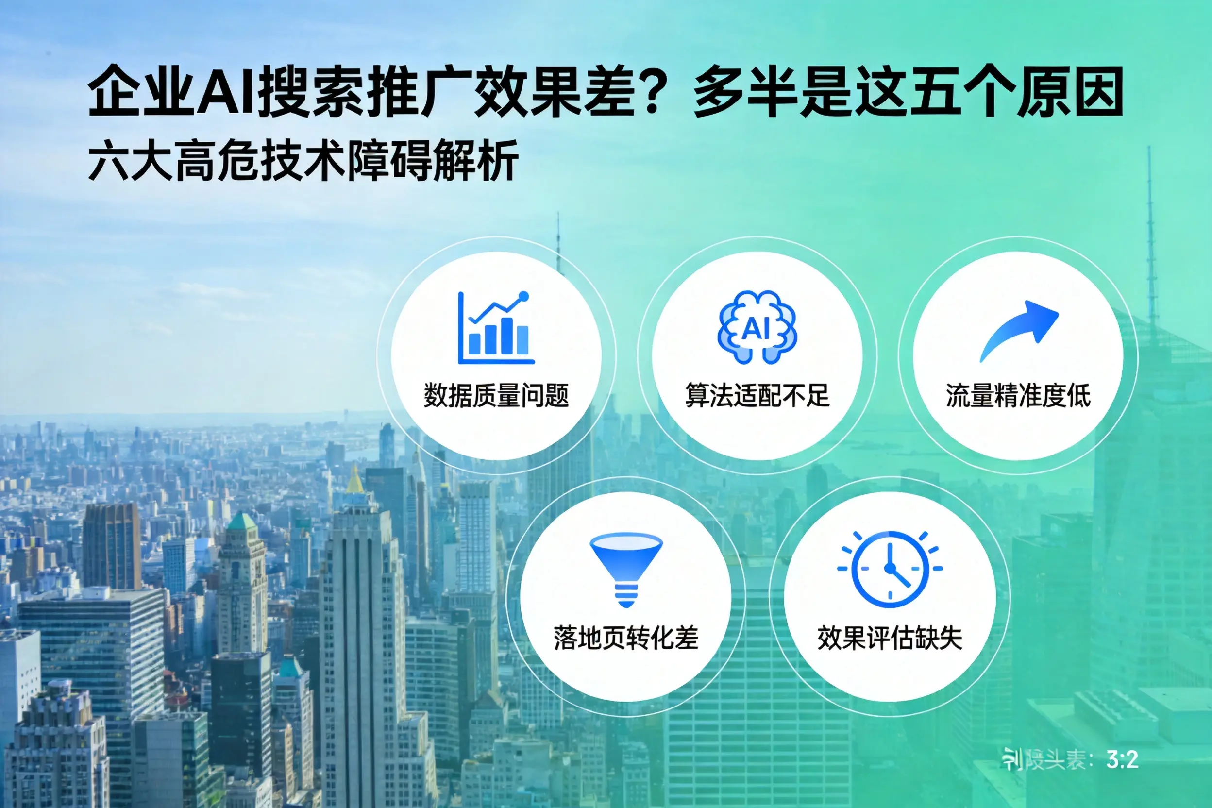 封开企业AI搜索推广效果差?多半是这五个原因